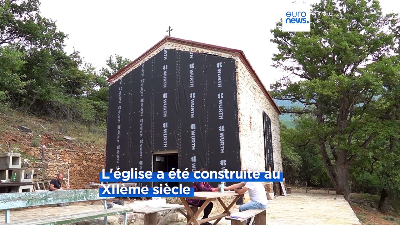 Macédoine du Nord : l'église byzantine Saint-Georges a entamé sa restauration