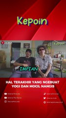 HAL TERAKHIR YANG BUAT YOGI TAMA DAN MOCIL NANGIS!