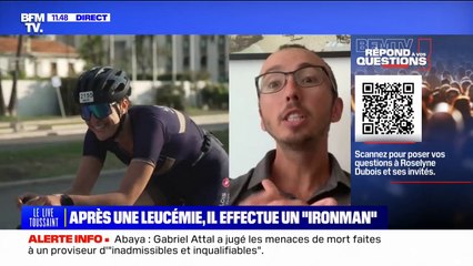 Après une leucémie, Cyril va participer au championnat du monde d'Ironman ce week-end à Nice