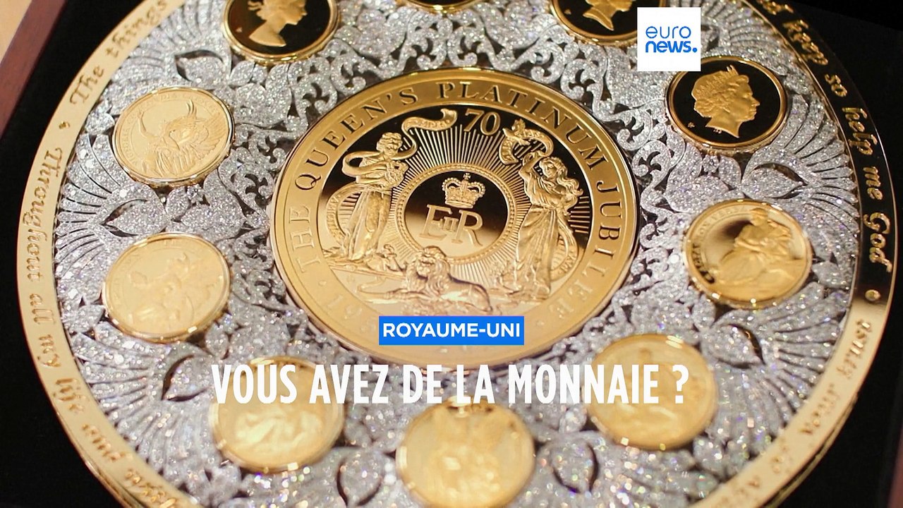 Une pièce de monnaie à l'effigie de la reine Elizabeth qui vaut plus de 21 millions d'euros