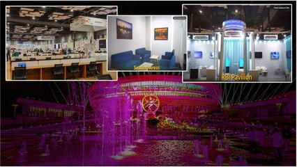 G20 Summit.. భారత్ మండపం ITPO లో ప్రపంచస్థాయి సౌకర్యాలు.. ఈ వీడియో మీకోసమే... | Telugu OneIndia