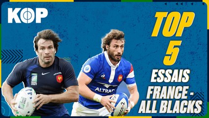 Top 5 des essais France-Nouvelle Zélande 