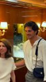 Jacob Elordi and Sofia Coppola in Venice