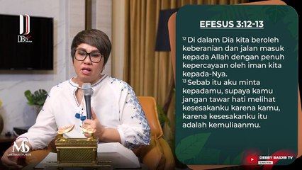 Efesus 3 ayat 12 - Debby Basjir #debbybasjir