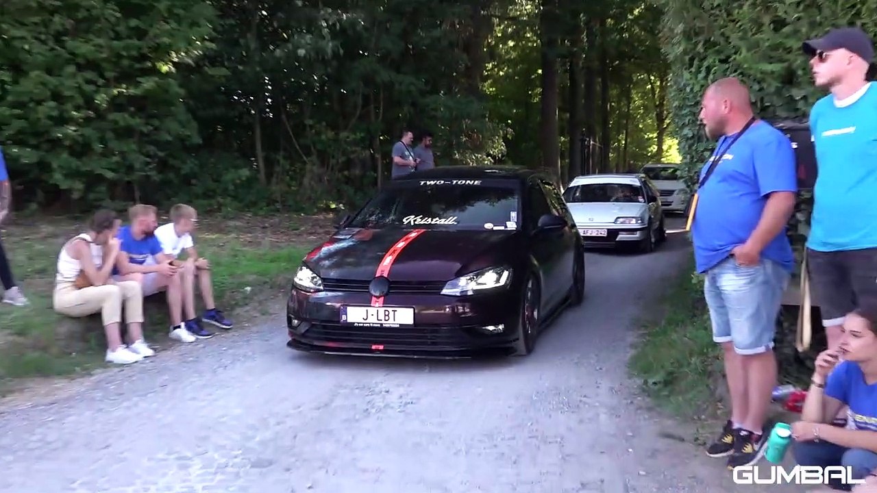 Tuner Cars Accelerating! R34 GTR, Golf 7 GTI TCR, Bagged Passat R36, Extreme Widebody A4, RS6 C8