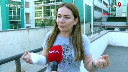 Pitbull saldırısında dehşeti yaşadı! Yardımına çevredekiler yetişti