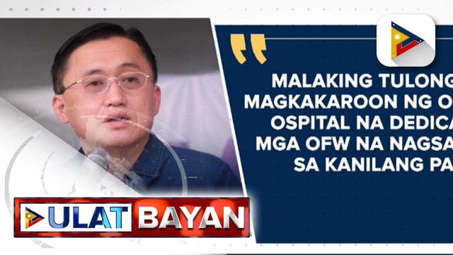 Panukalang batas para mapalakas ang serbisyong medikal para sa OFWs, inihain sa Senado