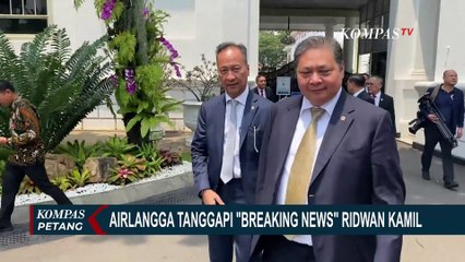 Tải video: Angkat Bicara soal 'Breaking News' Ridwan Kamil, Airlangga: Tak Berkaitan dengan Cawapres Ganjar