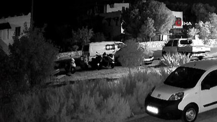 Bodrum'da Park Halindeki Motosiklet Çalındı