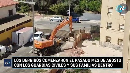 Interior permite que 70 guardias civiles trabajen en un cuartel en demolición