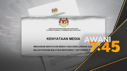Kes Zahid: Jabatan Peguam Negara masih lagi teliti bukti baharu