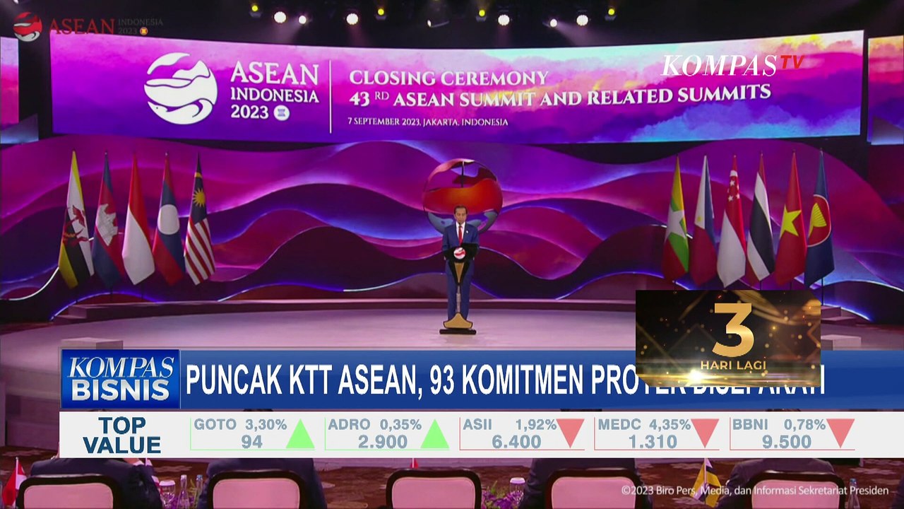 Total Senilai USD 38,2 Miliar, Ada 93 Komitmen Proyek Kerja Sama yang Dibuat di KTT Ke-43 ASEAN!