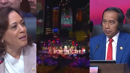 Wapres AS Kamalla Harris Puji Gala Diner KTT ASEAN #Shorts