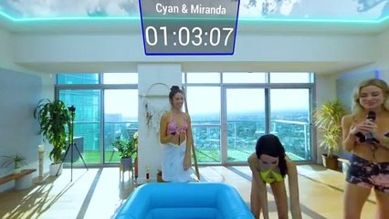 Bikini Ice Bath Challenge  Who Will Win ( 360 VR)