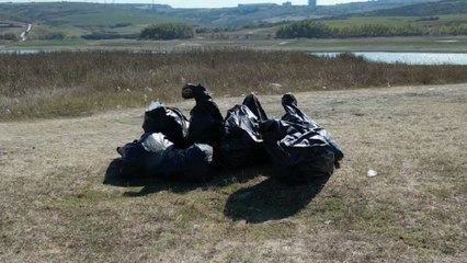 İstanbul’un baraj havzalarından haftada 100 ton çöp toplanıyor