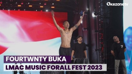 Fourtwnty Buka Panggung Utama LMAC Music FORAll FEST 2023