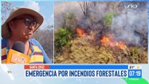 Emergencia por incendios forestales