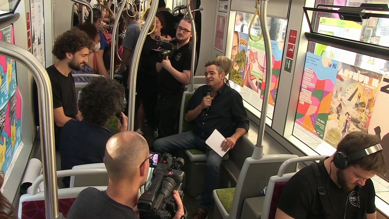 QQtram 2023 sept, Le festival de Terrenoire, Jazz au Sommet et Rhino Jazz Festival, les Curieux Croqueurs, Le Fil, Brique Argent