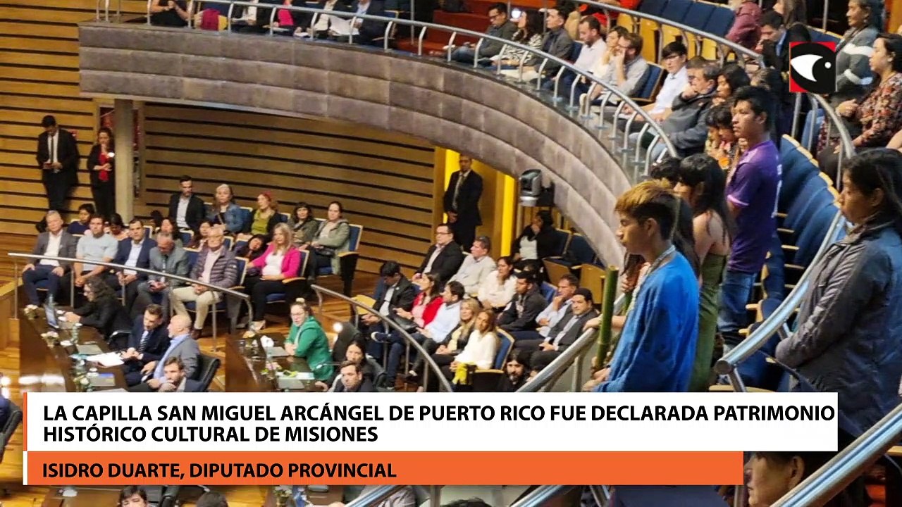 La Capilla San Miguel Arcángel de Puerto Rico fue declarada Patrimonio Histórico Cultural de Misiones