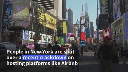 New York residents hail Airbnb crackdown as travelers question new law