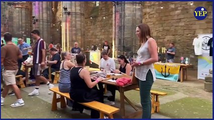 We visit Leeds International Beer Festival at Kirkstall Abbey