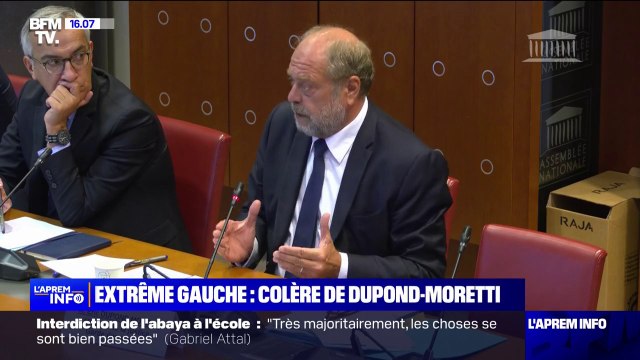Éric Dupond-Moretti: À tous ces gens qui pensent que nous avons basculé dans le liberticide [...] il faut arrêter ces conneries