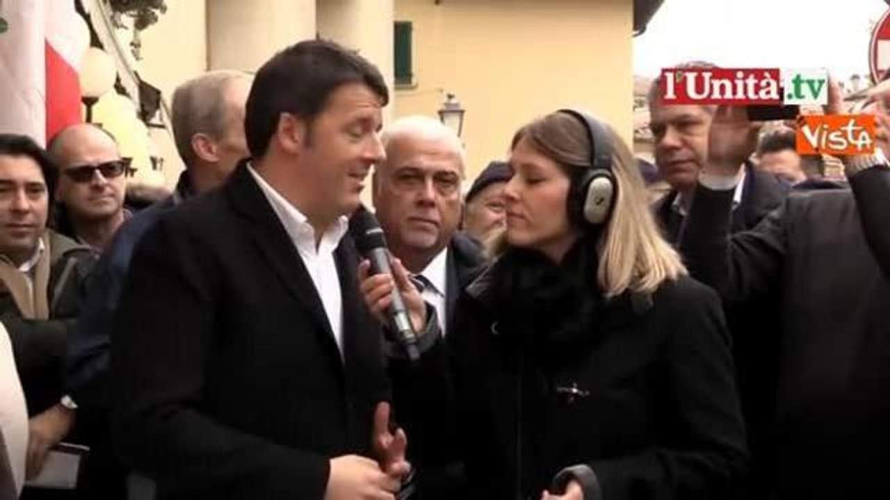 Renzi: «Coraggio, l'Italia non ha paura»