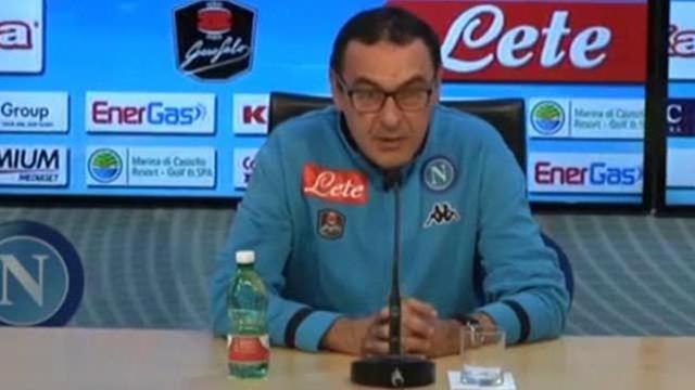 Napoli, Sarri: Partita con l'Inter sarà difficile, ma non sento pressione