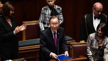 Ban Ki-Moon: «Con le cravatte italiane a mia moglie piaccio di più»