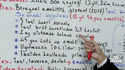 Yeni emeklilik sistemi geliyor