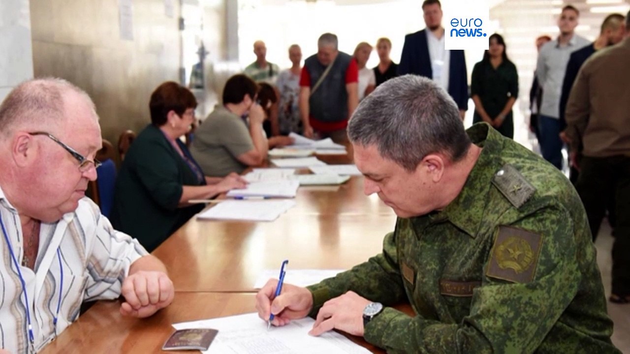 'Gesetzwidrige Scheinwahlen': Russland bittet in den annektierten ukrainischen Gebieten zur Urne