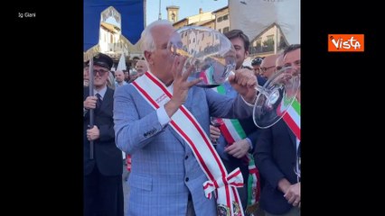 Giani all'Expo Chianti Classico, ecco il video postato sui social