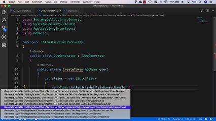 ASP.NET Core Identity (Legacy) - Generating a JWT Token