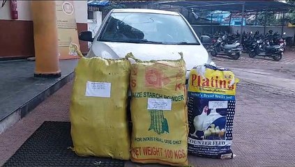 तस्कर हाथ नहीं आए, गाड़ी-गांजा जब्त कर पीठ थपथपा रही पुलिस