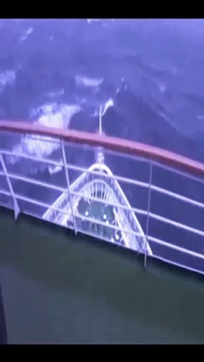 Terrifying Cruise Ship Experience in the Midst of a Storm - Brace Yourself! #extremeweather