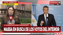 Con el apoyo de los gobernadores, Sergio Massa relanzará su candidatura en Tucumán