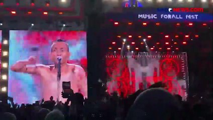 Kemeriahan Panggung LMAC MUSIC FORALL FEST 2023 Dibuka oleh Fourtwnty