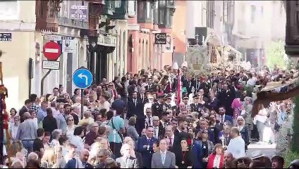 Procesión de la Virgen de San Lorenzo en Valladolid
