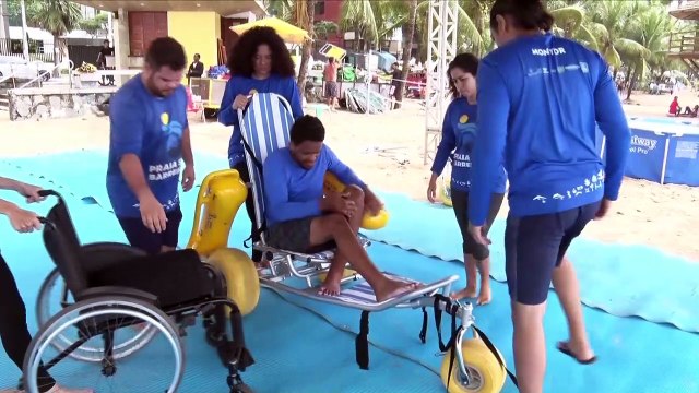 Praia sem barreiras: projeto da Prefeitura do Recife oferece inclusão e acessibilidade