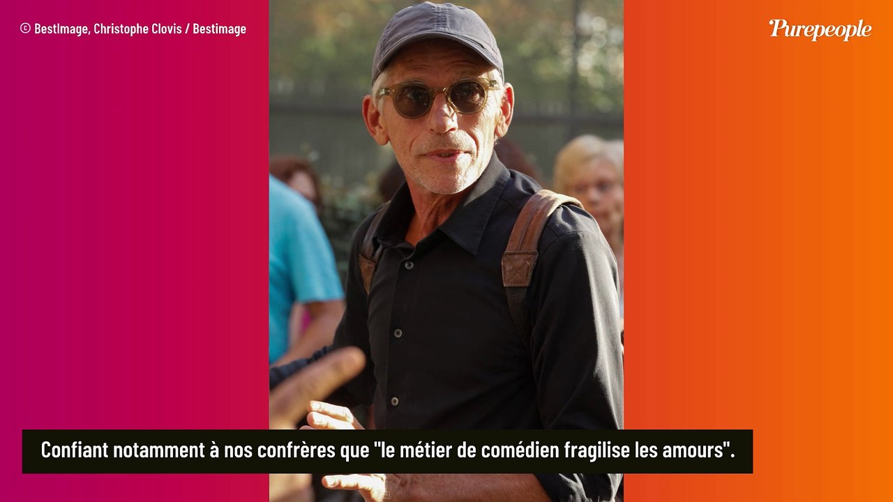 "Cela fragilise les amours" : Jacques Gamblin, ses rares propos sur sa vie de famille