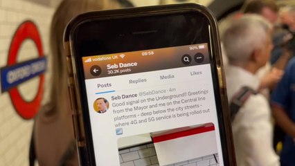 High-speed internet rolled out to more of London’s Tube network