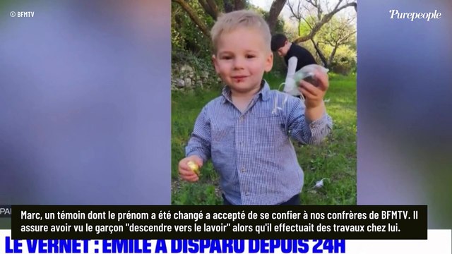 Disparition d'Emile : C'est des gens qui vivent à Paris (...) qui disent ça , un témoin qui l'a vu le jour du drame très agacé