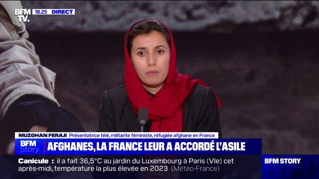Naveen Hashim, réfugiée afghane en France: On n'a pas le droit d'étudier, on n'a pas le droit de travailler, on n'a même pas le droit d'aller dehors sans être accompagnée