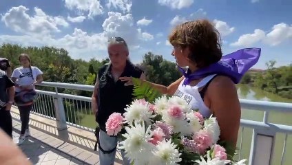 Desfile motero en las Fiestas de Valladolid 2023