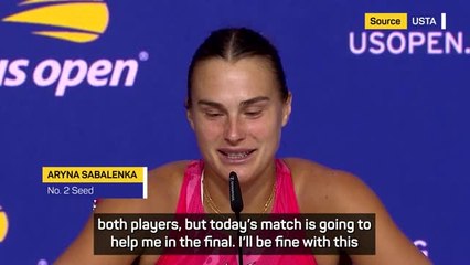 Sabalenka hopes for some support in the final against home-hope Gauff
