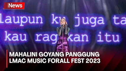 Mahalini Bikin Galau Penonton Music and Arts Festival 2023