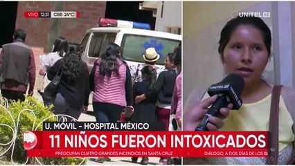11 niños de un colegio de Cochabamba fueron evacuados tras presentar signos de intoxicación