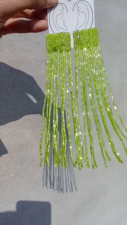 My Handmade earrings  #creativefatimaakram #youtubeshorts #shorts