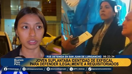 SJL: detienen a joven que se hacia pasar como exfiscal para defender requisitoriados