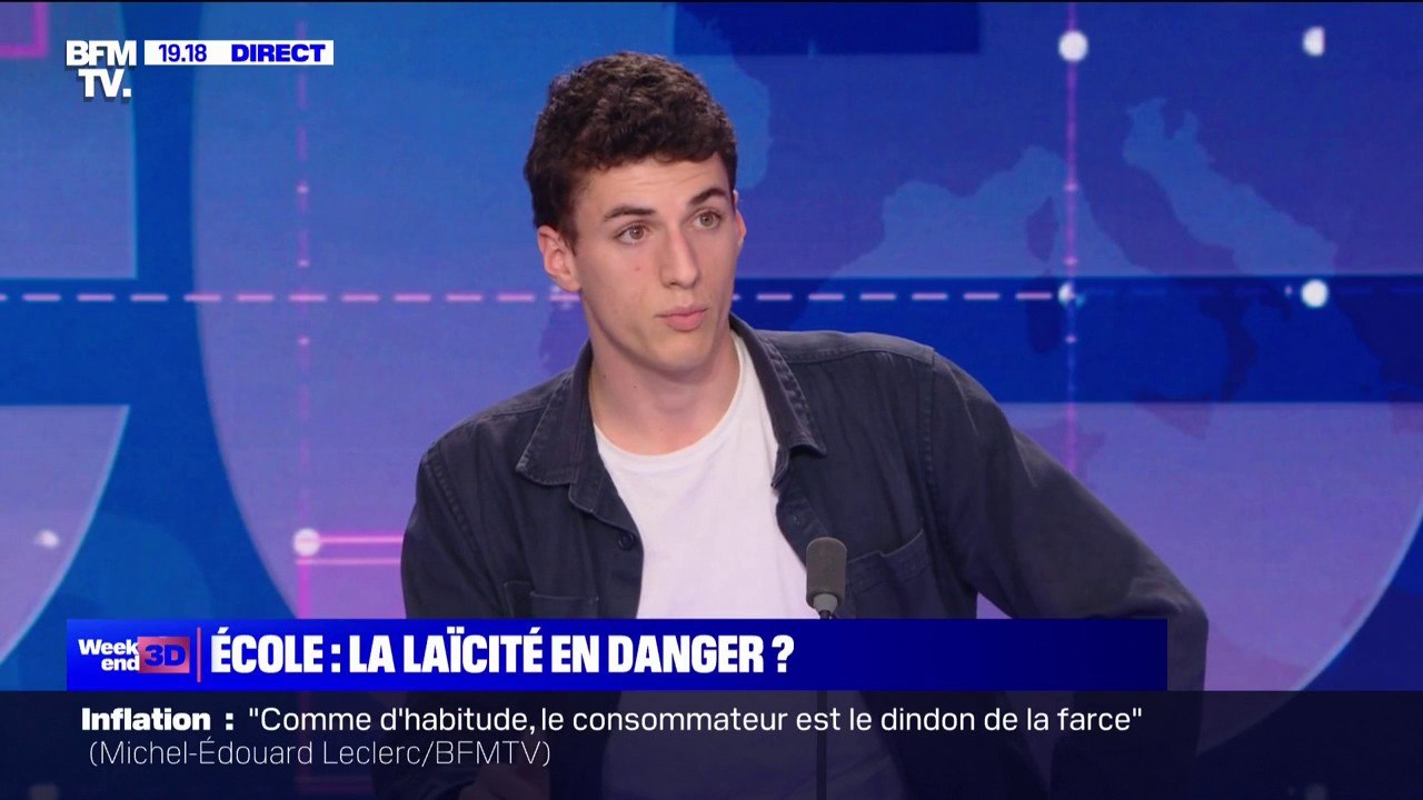 Interdiction du port de l'abaya à l'école: "Je ne comprends pas pourquoi ce sujet prend autant de place alors que cette rentrée est catastrophique", affirme Colin Champion (La Voix lycéenne)